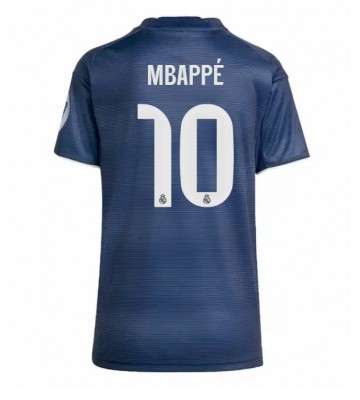 Real Madrid Kylian Mbappe #10 Udebanetrøje Dame 2025-26 Kortærmet